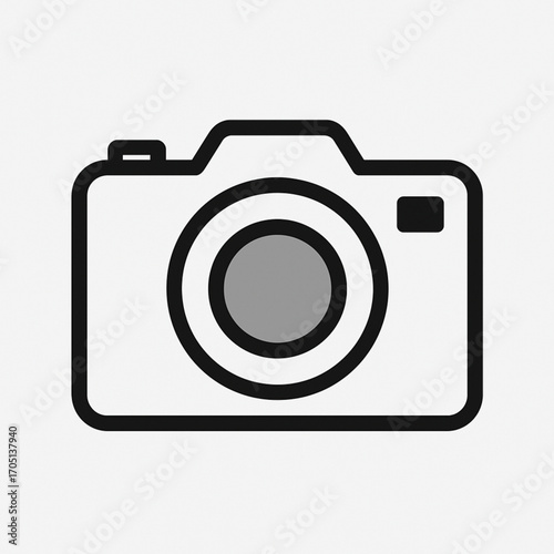 photo camera icon. thematic icons