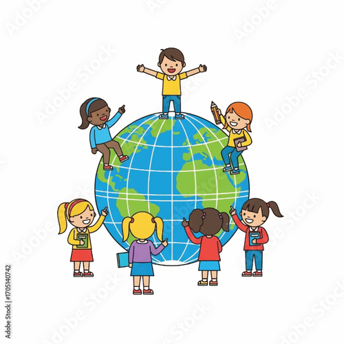 Children Celebrating Diversity Around the Globe