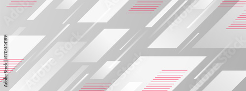 banner background gray and white gradations.simple design.abstract memphis background.vector eps 10