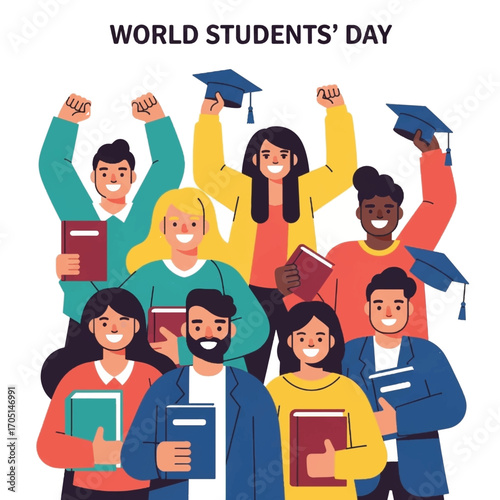 Celebrating World Students' Day with Graduates and Scholars