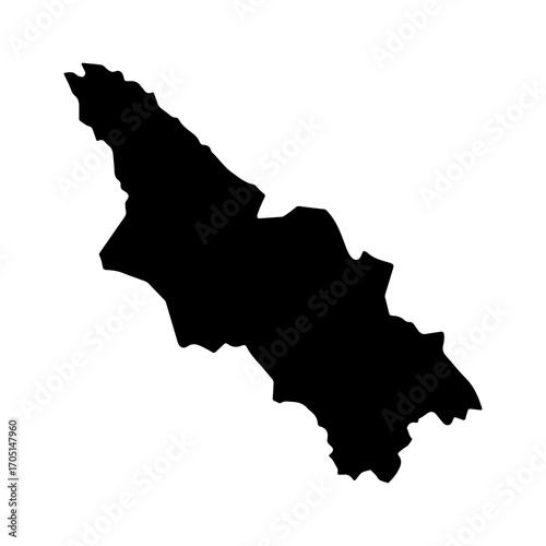 Georgia country shape with transparent background