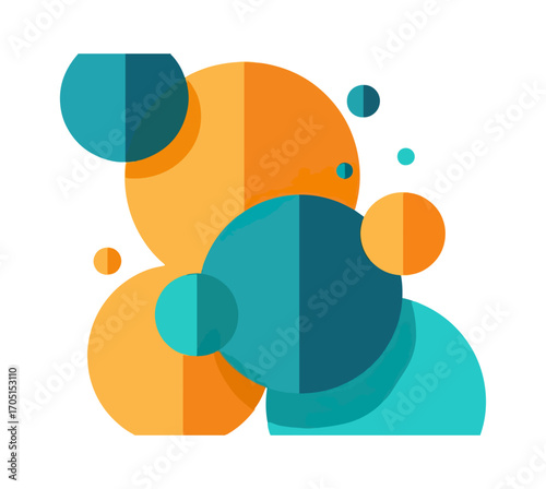 Abstract shapes design