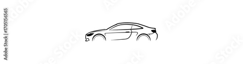 Silhouette of a car