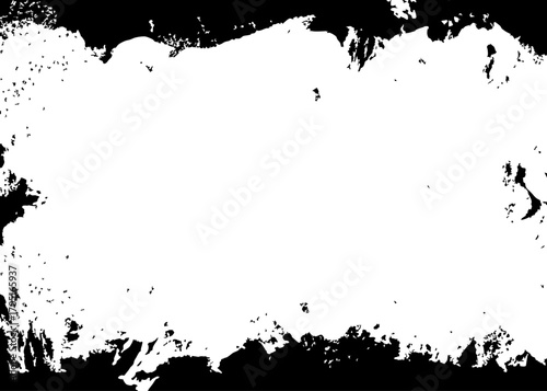 グランジ、テクスチャ、フレーム