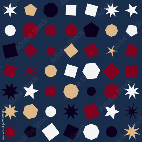 allover geometrical star designs high quality vectors