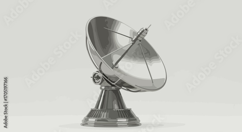 Satellite Dish Antenna Technology Communication.