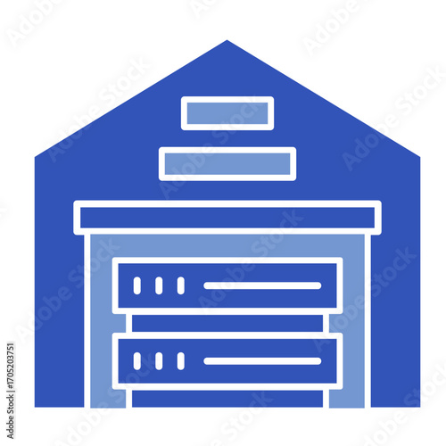 Data Warehouse  Icon Element For Design	