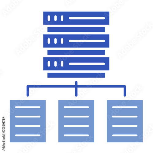 Server  Icon Element For Design	