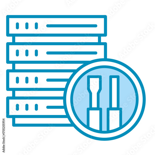 Server  Icon Element For Design	