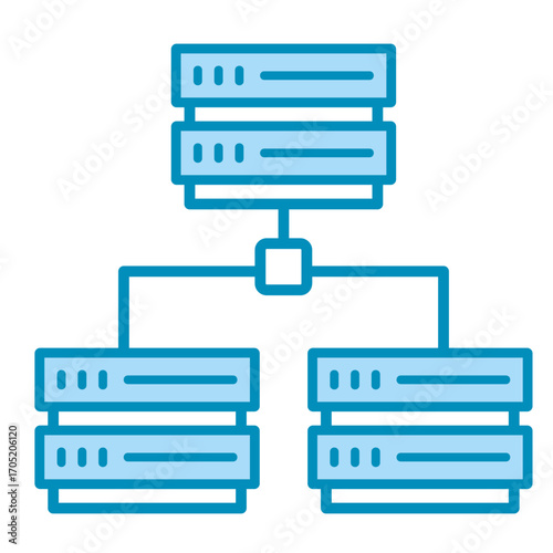 Database  Icon Element For Design	
