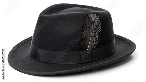 Obraz na płótnie black bowler hat