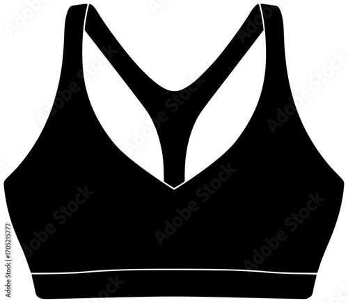 surgery illustration woman silhouette bra logo surgical icon medical outline body procedure plastic care health aesthetic female cosmetic chest shape mammary vector graphic background