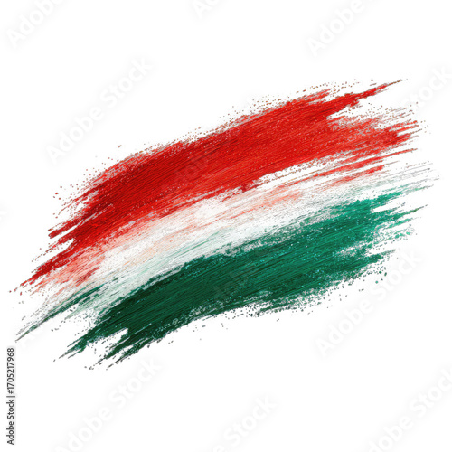 Abstract painted flag (5)