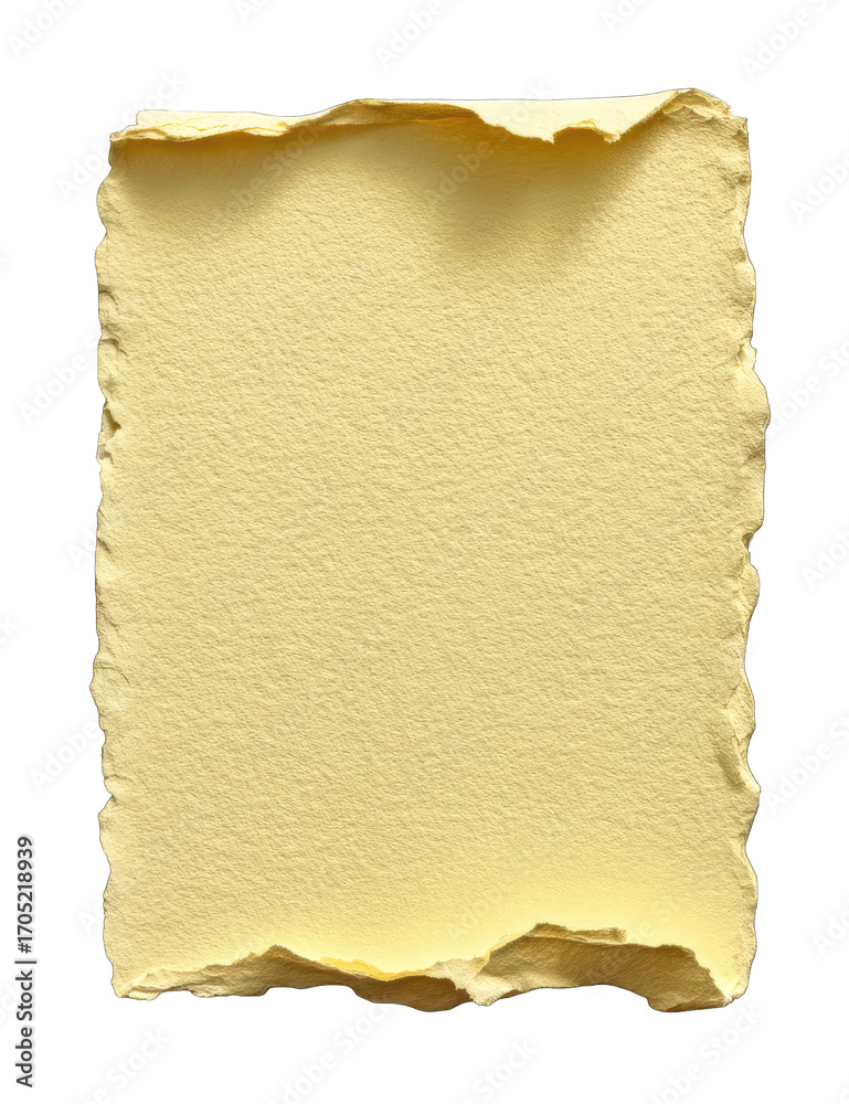Obraz premium Aged, pale yellow paper