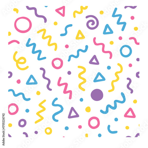 colorful confetti background