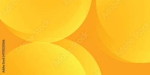 banner background. full color, orange gradation and effect geometry.circle. vector banner pattern eps10