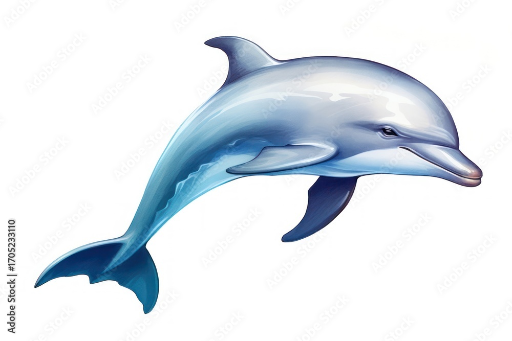 Obraz premium Dolphin animal mammal fish.