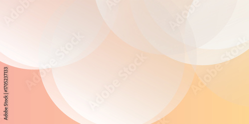 minimalist banner background pink and yellow gradations circle shpe abstract memphis. vector backdrop pattern banner eps10