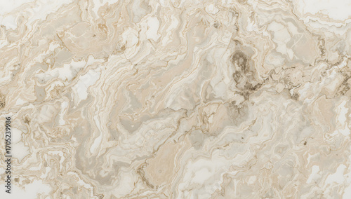 Warm Marble with Beige and Gray Veins