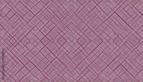 Subtle Pink Linen Crosshatch Texture Repeat Pattern