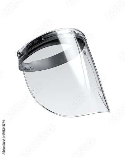 Clear face shield