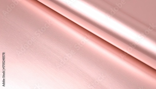Rose Gold Metal Texture Background: Smooth Sheen and Subtle Sparkle