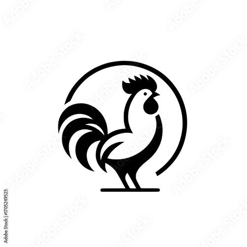Standing Rooster Logo