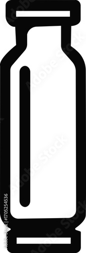 bullet icon,Black illustration of a single bullet cartridge ammunition firearm, Ammunition bullet cartridge firearm projectile weapon gun shot round rifle pistol black silhouette