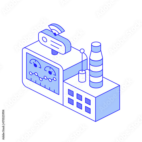 Smart factory isometry