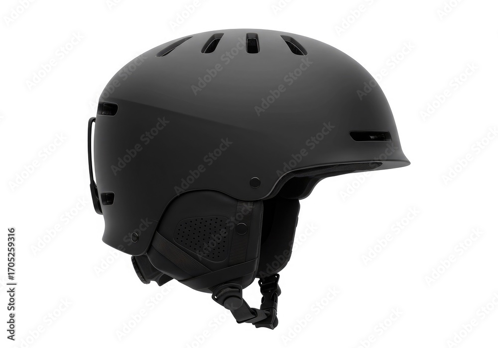 Fototapeta premium a snowboard helmet matte black