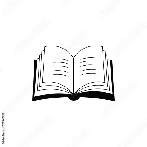 Back To School Theme Single Icon Vector Book Illustration 1