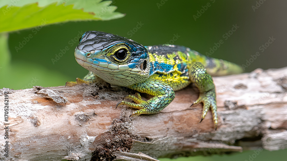 Fototapeta premium frog on a leaf