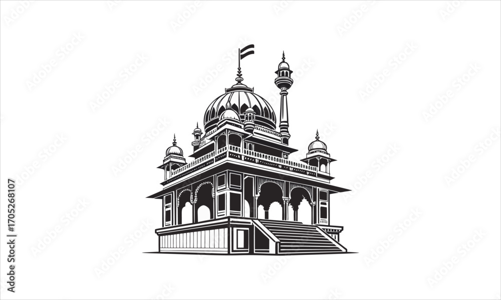 Obraz premium Royal Dome Mosque