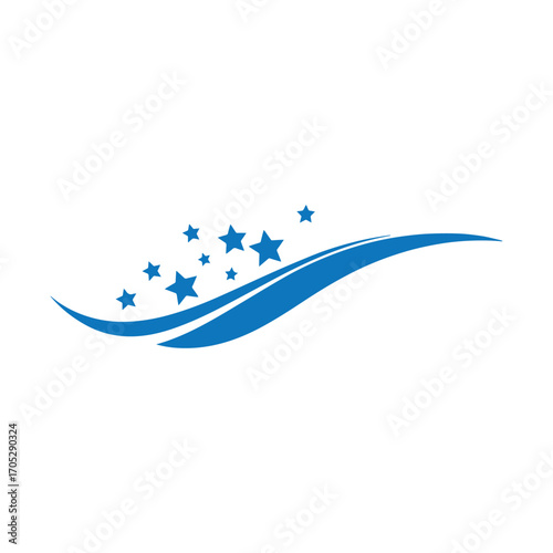 Modern professional cleaning logo design ideal for housekeeping, janitorial, and sanitation services