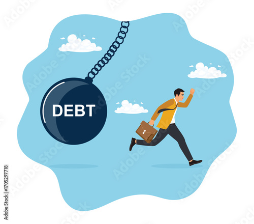 Entrepreneurs are trying to get rid of the burden of debt.
