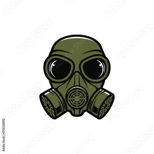 Iconic Gas Mask Design A Symbol of Protection and Preparedness in Times of Uncertainty