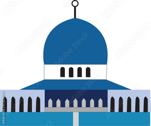 Colorful Mosque Dome and Minaret Collection