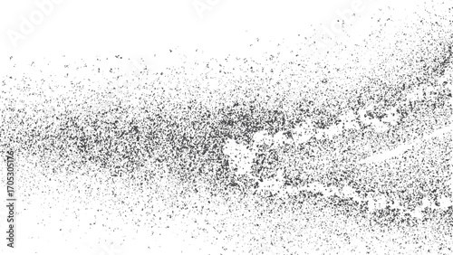 Vector dust and scratched texture background subtle grain grunge overlay design. Subtle halftone grunge urban vector texture distressed background illustration. 
