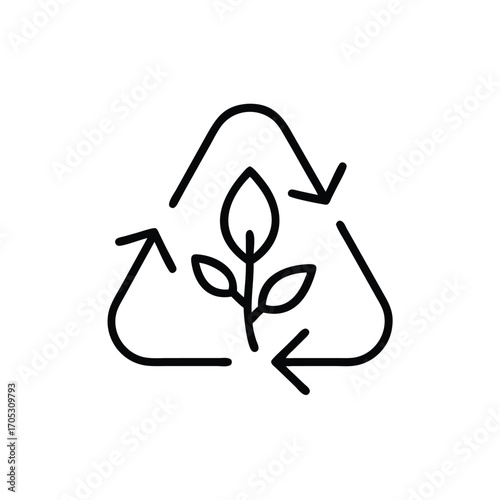 Eco Leaf, Renewable Energy, Green Recycling, Sustainable Living, Planet Care
