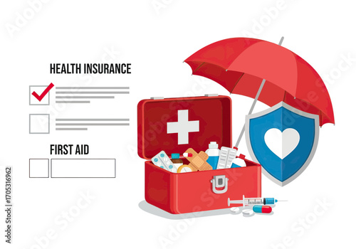 Securing your well-being with comprehensive health insurance and essential first aid resources