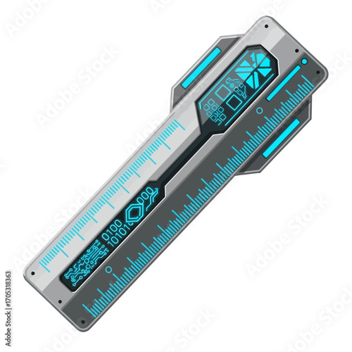 razor blade isolated on white