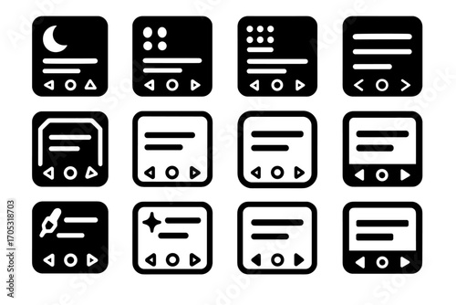 Ar background mode vector theme customizable skins design icon animated neon