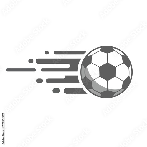 A classic soccer ball isolated on a black or white background, perfect for sports equipment and game-themed projects