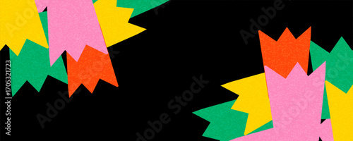 Collection of 70s poster, banner, cover, card. background . Set of retro wall decoration, groovy, trippy, colorful line. Vintage hippie wall art for interior, decorative, dots flayer simple and trendy