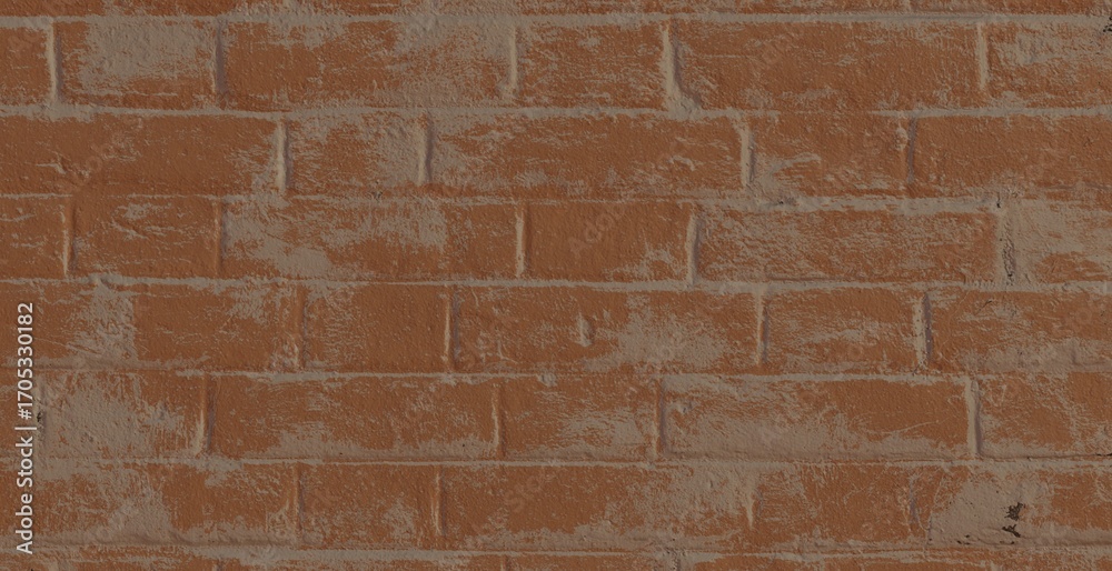Obraz premium Rustic Brick Wall Texture in 6K High Quality