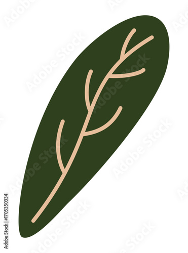 Fresh green bok choy leaf, organic Asian vegetable, healthy leafy greens, farm-grown Chinese cabbage, nutritious diet, plant-based food, stir-fry ingredient, vegan cooking. Vector illustration in flat