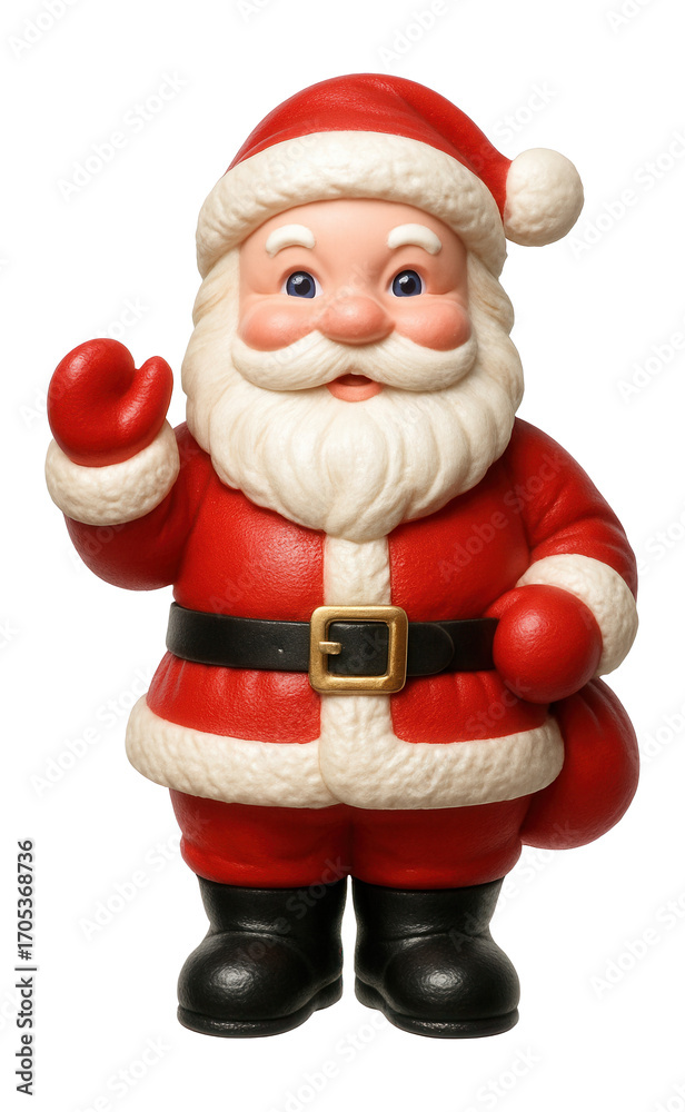 Obraz premium Plastic Santa