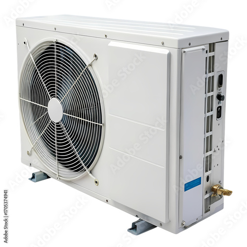Efficient HVAC Outdoor Unit: Air Conditioning System for Home & Commercial Use