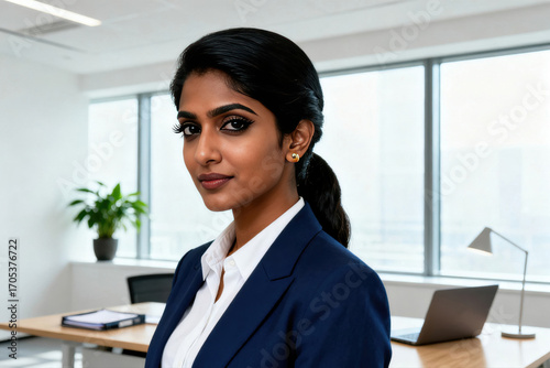 Smart and confident CEO in Modern Office