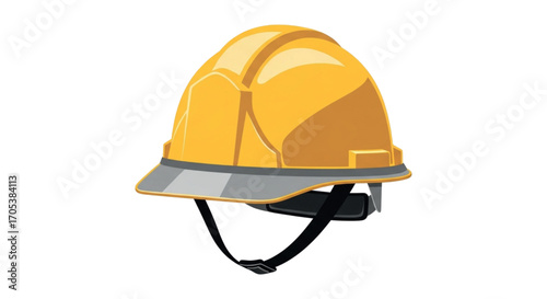 Yellow Hard Hat Safety Equipment.